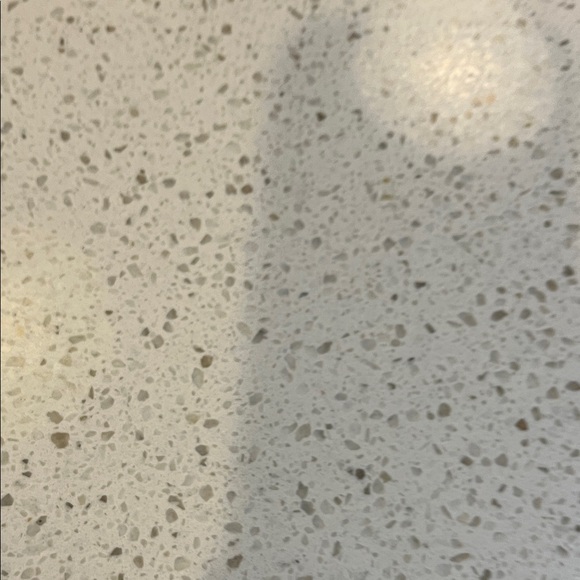 White Speckled Shower Tray or Bath Surface - White